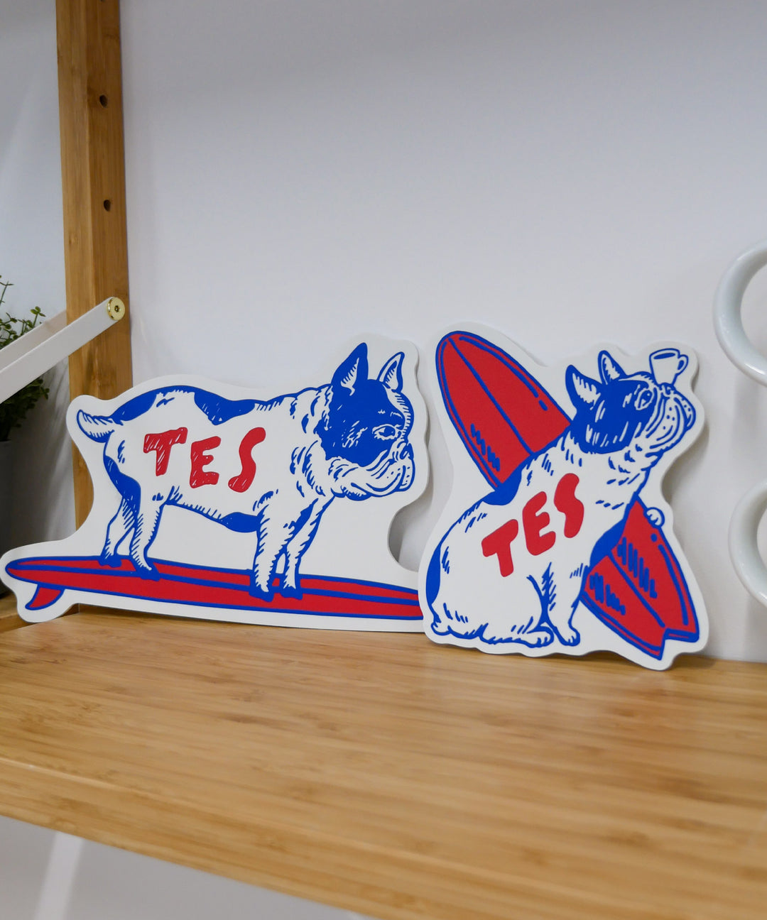 TES  BUHIラグマット☆こっちゃん WEB / FLAG SHOP限定】TES INTERIOR CUTTING MAT -BUHI CAFE design