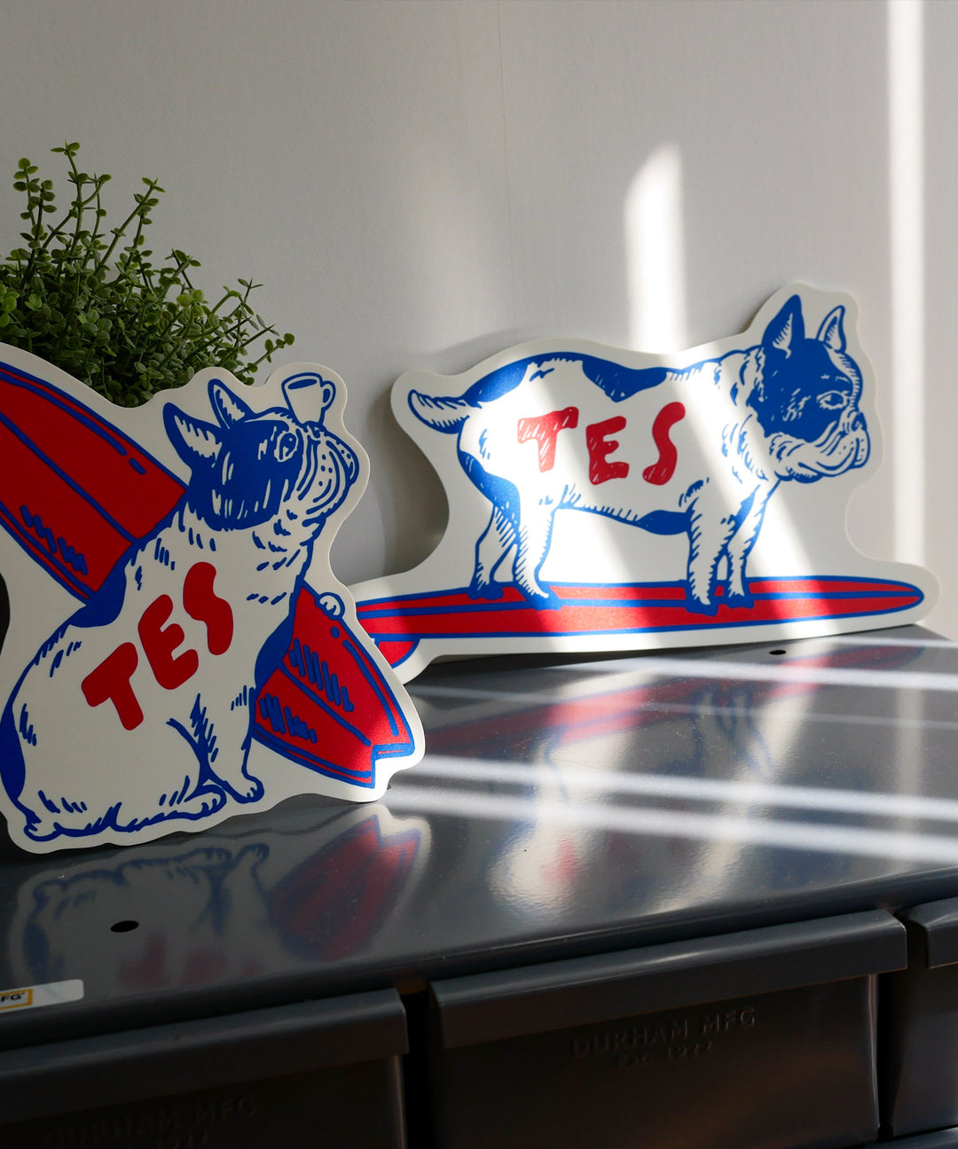 TES  BUHIラグマット☆こっちゃん WEB / FLAG SHOP限定】TES INTERIOR CUTTING MAT -BUHI CAFE design