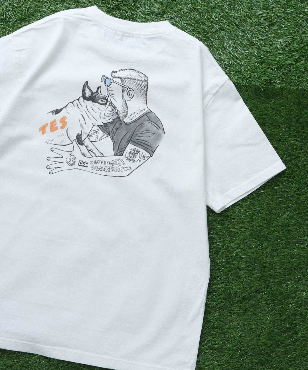 7月下旬お届け予定》TES MALIBU STAR TEE/ Tシャツ – TES | THE