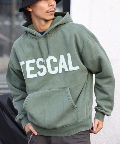 TES LOCAL CREW PIGMENT BIG SWEAT PARKA / スウェットパーカー