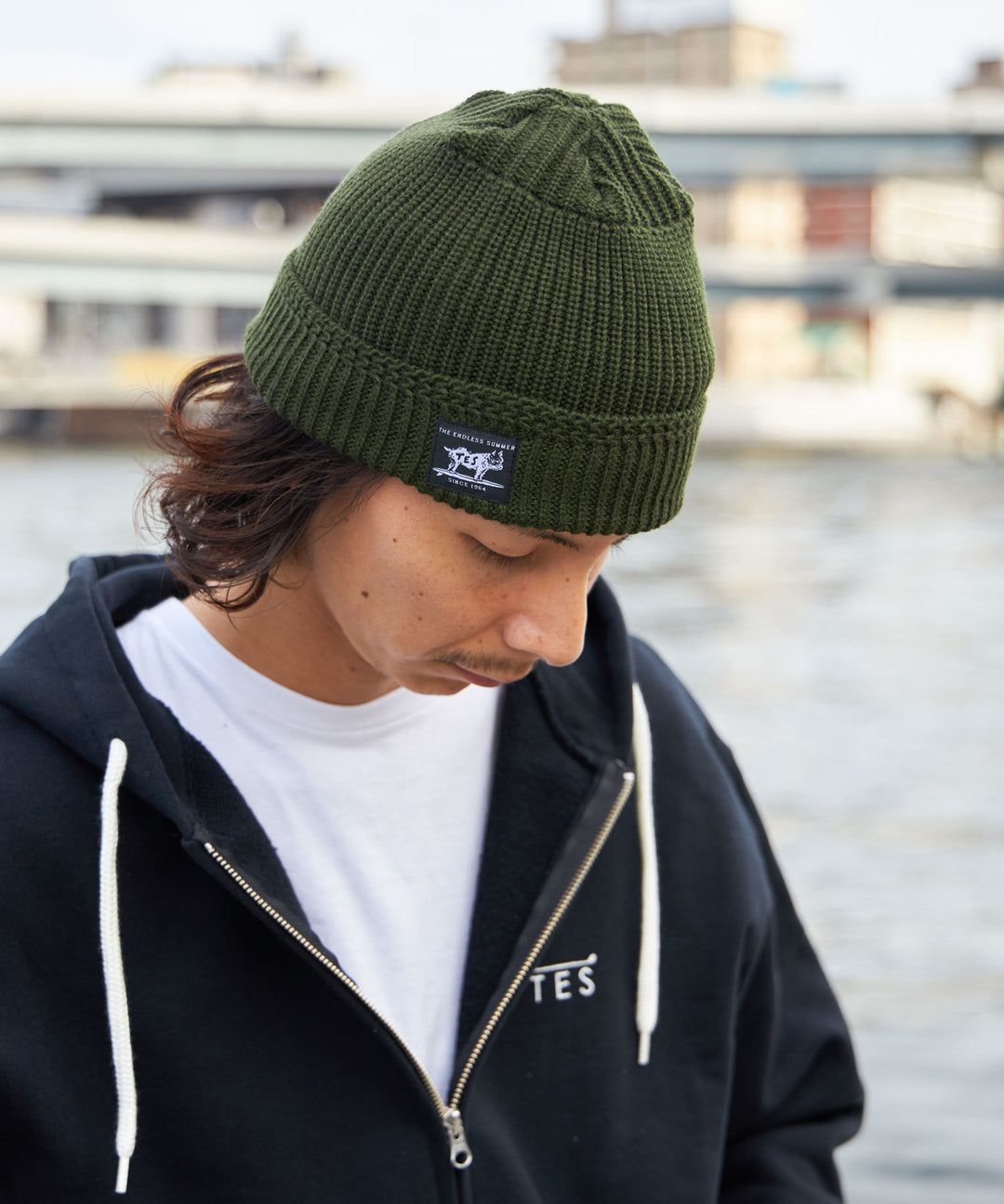 WEB / FLAG SHOP限定】TES JAPAN KNIT CAP / ニットキャップ – TES