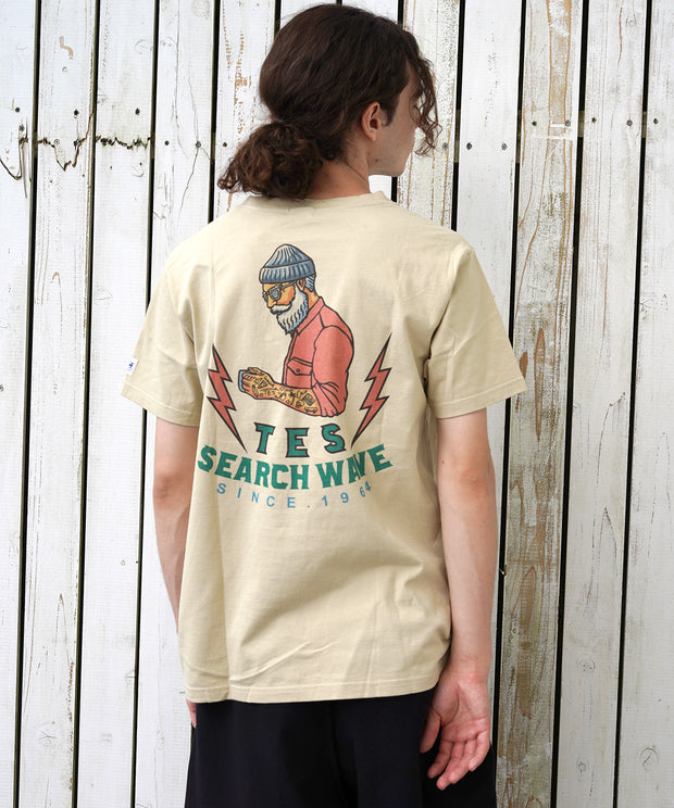 【一部再入荷】TES HURRICANE SURFER T-SHIRT / Tシャツ