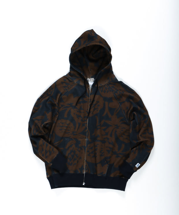 TES PINE CAMO ZIP PARKA / ジップパーカー