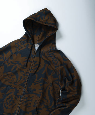 TES PINE CAMO ZIP PARKA / ジップパーカー