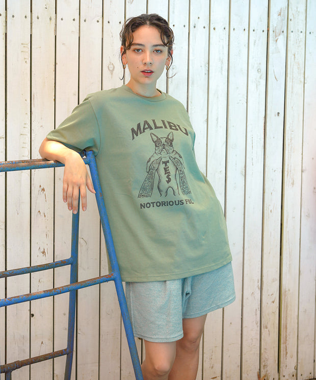 【一部再入荷】TES MALIBU STAR NOTORIOUS T-SHIRT / Tシャツ