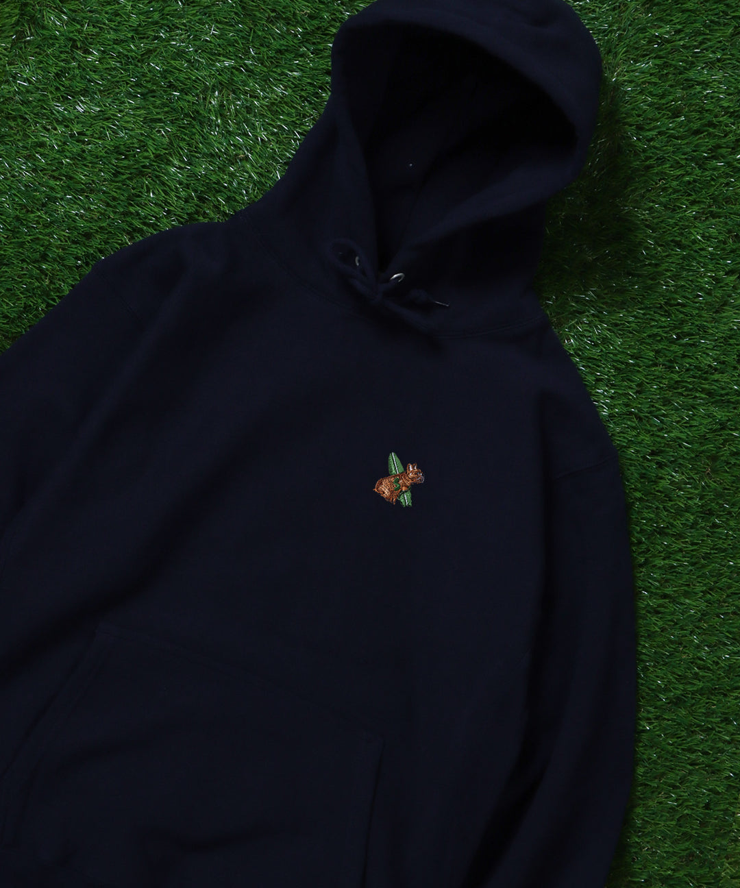 DESCENTE 　EVISU パーカー　フーディ　刺繍 dbx-2760b_1.jpg