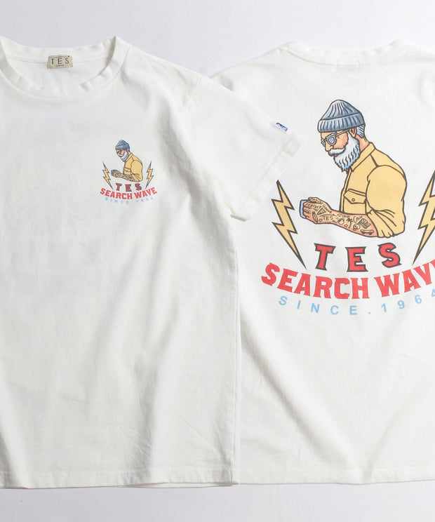 【一部再入荷】TES HURRICANE SURFER T-SHIRT / Tシャツ