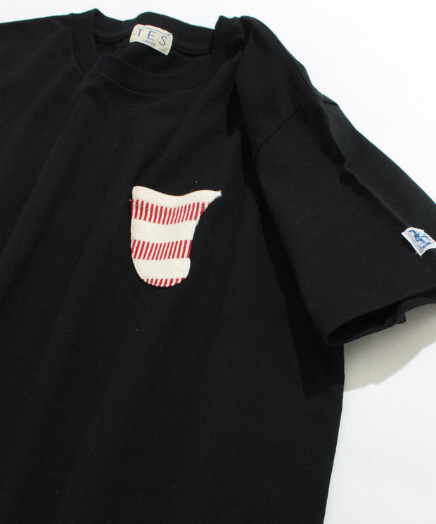 TES ANTIQUE BORDER POCKET T-SHIRT / Tシャツ