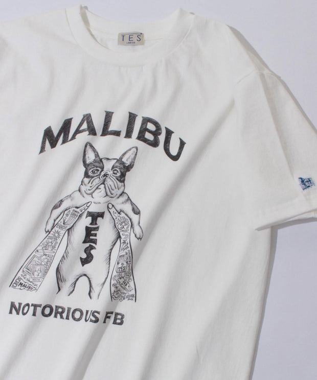 【一部再入荷】TES MALIBU STAR NOTORIOUS T-SHIRT / Tシャツ