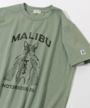 【一部再入荷】TES MALIBU STAR NOTORIOUS T-SHIRT / Tシャツ