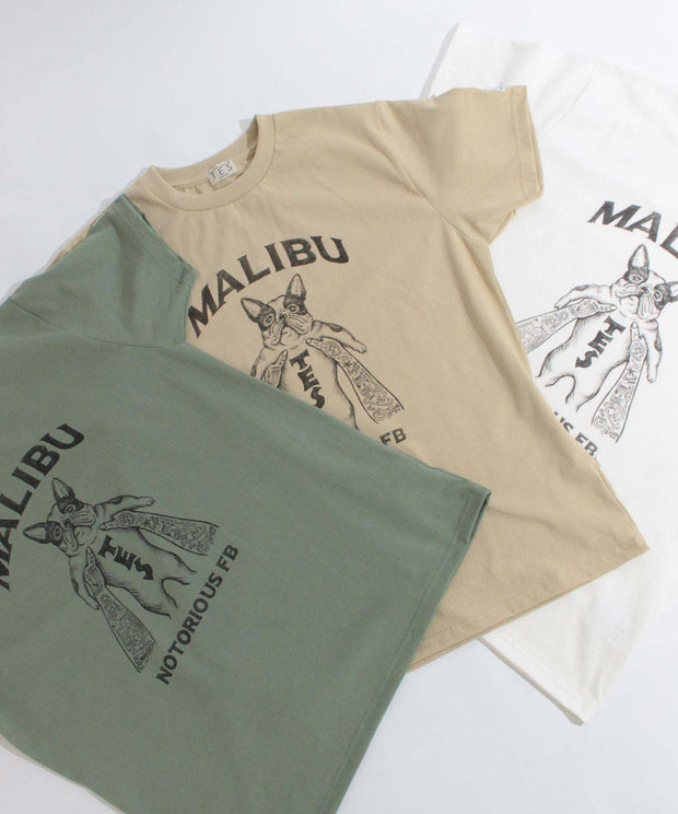 【一部再入荷】TES MALIBU STAR NOTORIOUS T-SHIRT / Tシャツ