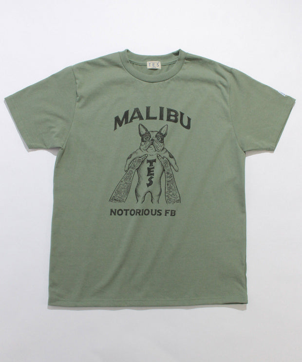 【一部再入荷】TES MALIBU STAR NOTORIOUS T-SHIRT / Tシャツ