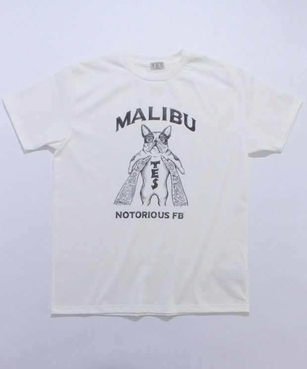 【一部再入荷】TES MALIBU STAR NOTORIOUS T-SHIRT / Tシャツ