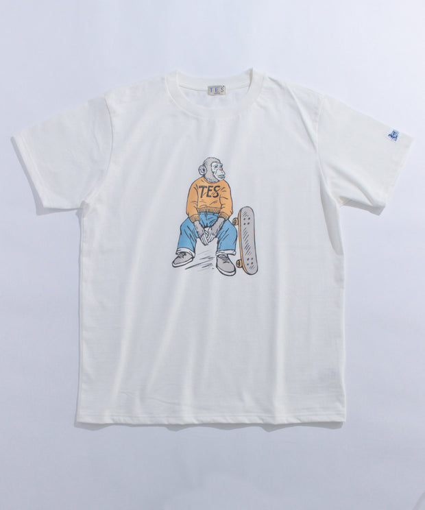 TES SKATE HOLIC MONKEY T-SHIRT / Tシャツ