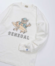 TES 60s VINTAGE SURF COLLEGE LONG SLEEVE TEE / ロンT