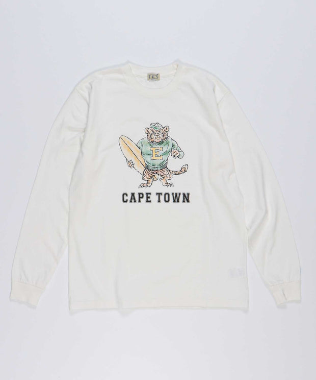 TES 60s VINTAGE SURF COLLEGE LONG SLEEVE TEE / ロンT