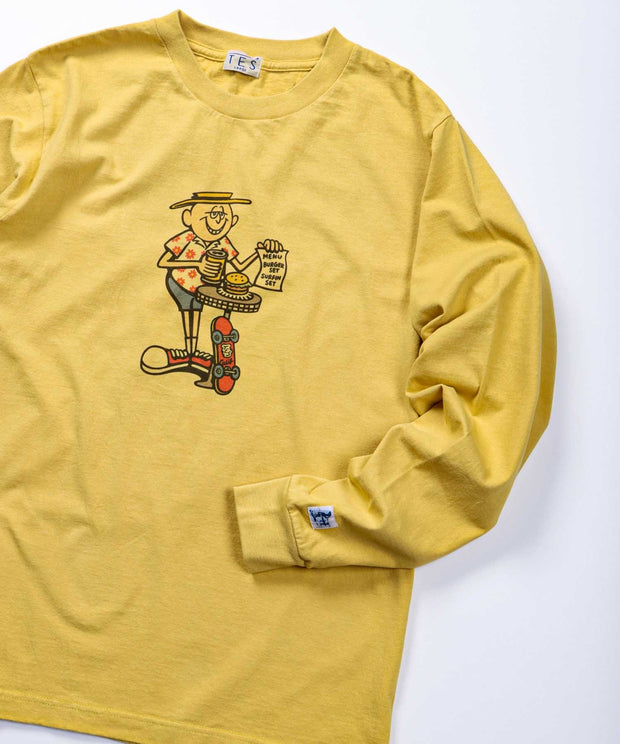 TES SKATE HOLIC LONG SLEEVE TEE / ロンT