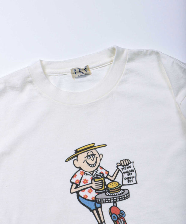 TES SKATE HOLIC LONG SLEEVE TEE / ロンT