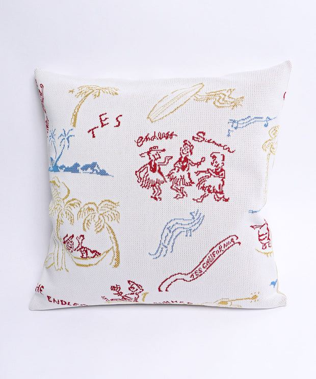 TES HAWAII TRIP JQ KNIT CUSHION COVER / クッションカバー