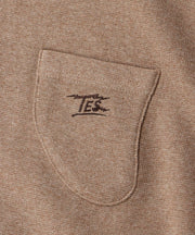 TES LOOSE FIT MELANGE SURF KINT BIG T-SHIRT / ビッグシルエットTシャツ