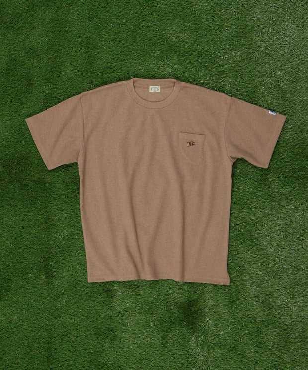 TES LOOSE FIT MELANGE SURF KINT BIG T-SHIRT / ビッグシルエットTシャツ