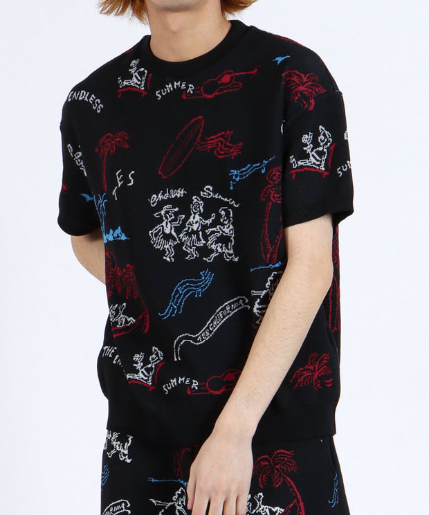 TES HAWAII TRIP JQ LOOSE FIT TEE / 半袖クルーネック