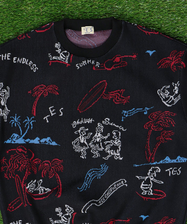 TES HAWAII TRIP JQ LOOSE FIT TEE / 半袖クルーネック