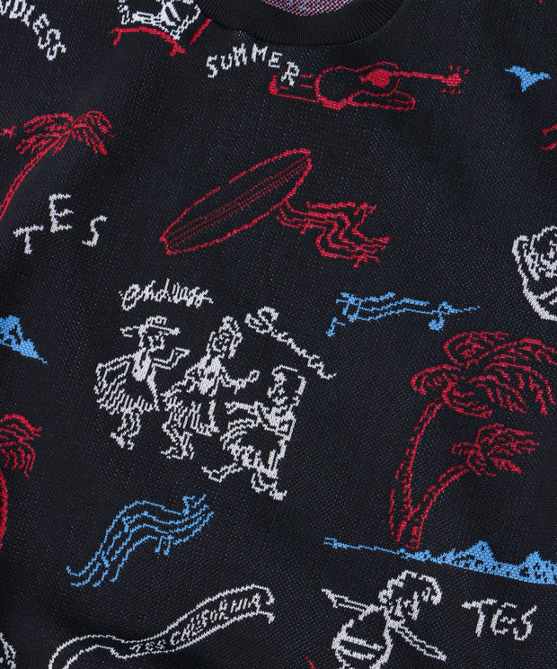 TES HAWAII TRIP JQ LOOSE FIT TEE / 半袖クルーネック