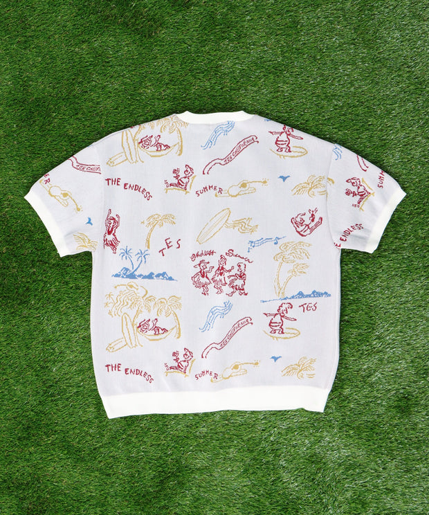 TES HAWAII TRIP JQ LOOSE FIT TEE / 半袖クルーネック
