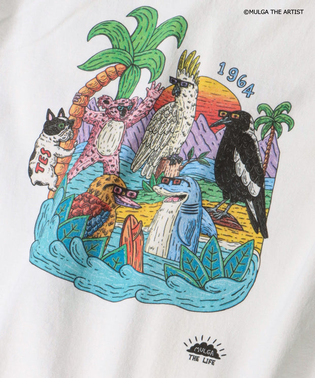 TES×MULGA THE LIFE T001 / Tシャツ
