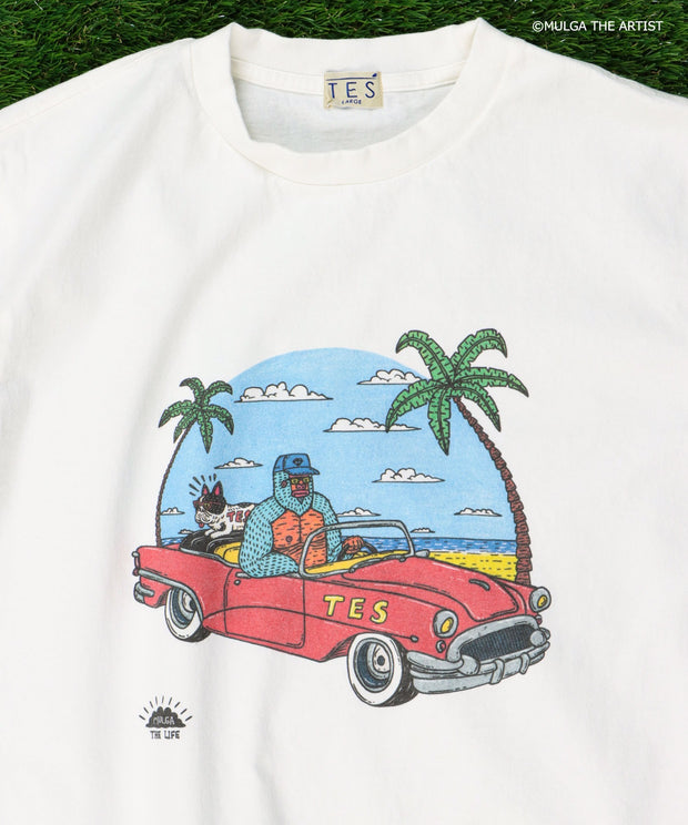 TES×MULGA THE LIFE T006 / Tシャツ