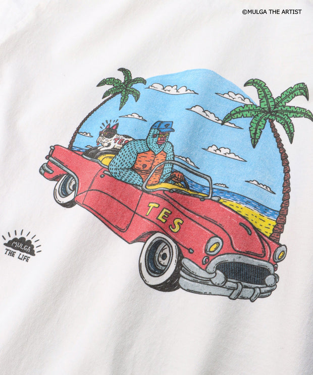 TES×MULGA THE LIFE T006 / Tシャツ