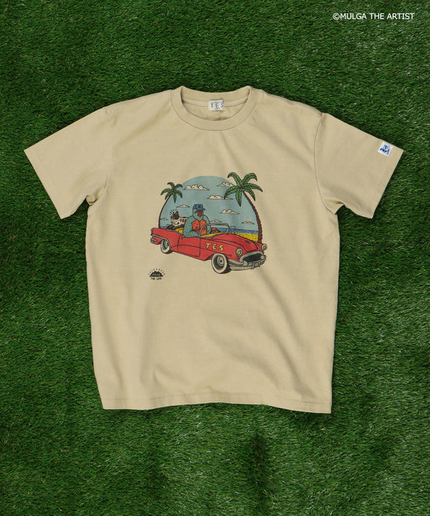 TES×MULGA THE LIFE T006 / Tシャツ