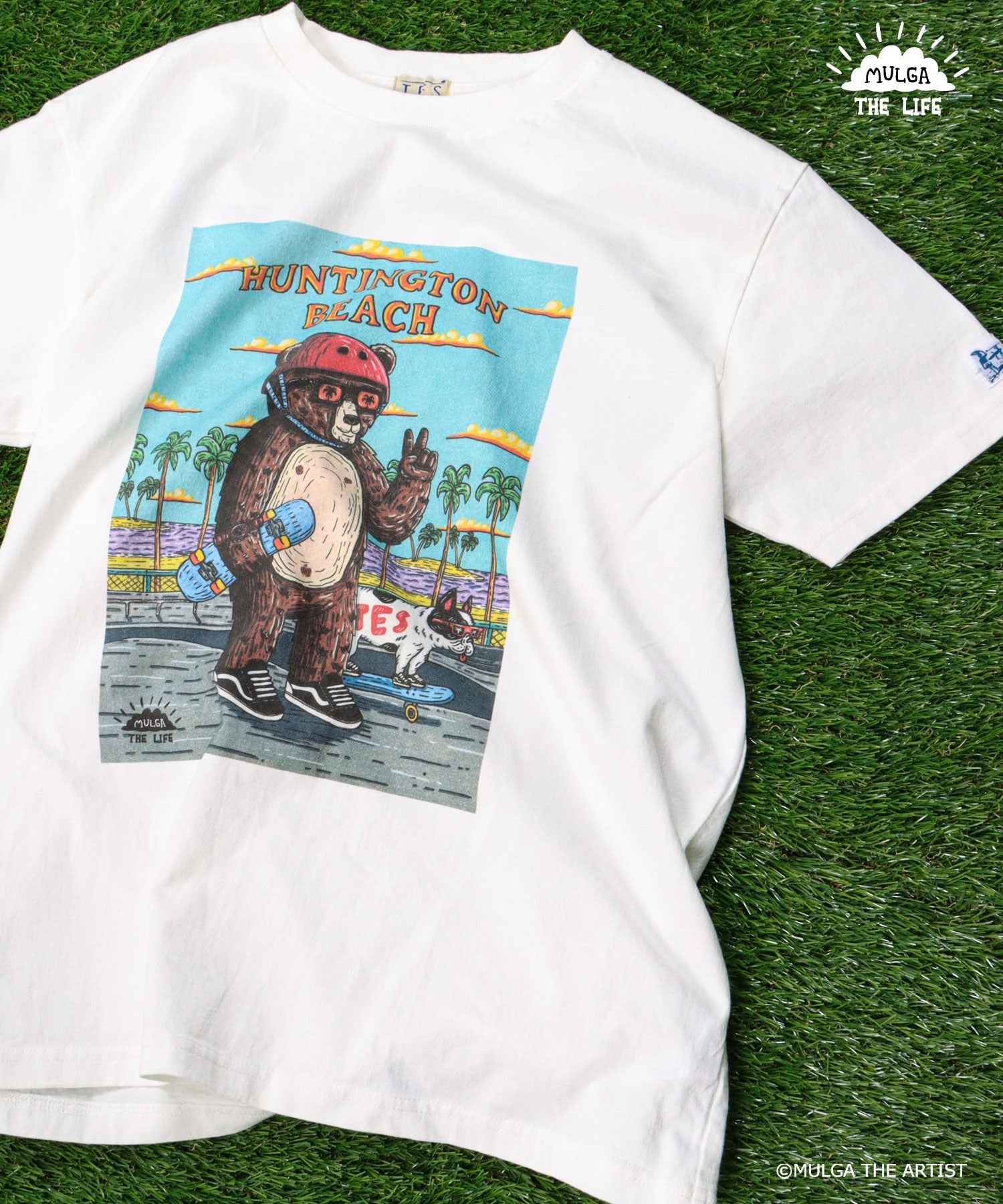 TES×MULGA THE LIFE T008 / Tシャツ – TES | THE ENDLESS SUMMER