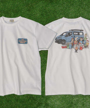 TES THE ENDLESS SUMMER テス エンドレスサマー Tシャツ ティーシャツ 半袖 コラボ 日産 ニッサン NISSAN  NV200 バネット ホワイト 白