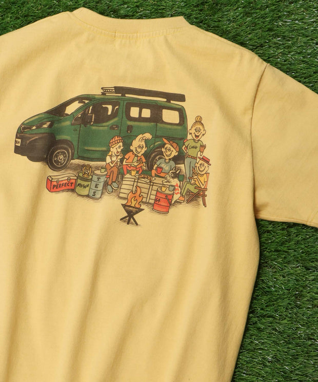 TES THE ENDLESS SUMMER テス エンドレスサマー Tシャツ ティーシャツ 半袖 コラボ 日産 ニッサン NISSAN  NV200 バネット 