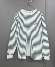 TES HUNTINGTON BORDER LONG SLEEVE T-SHIRT / ロンT