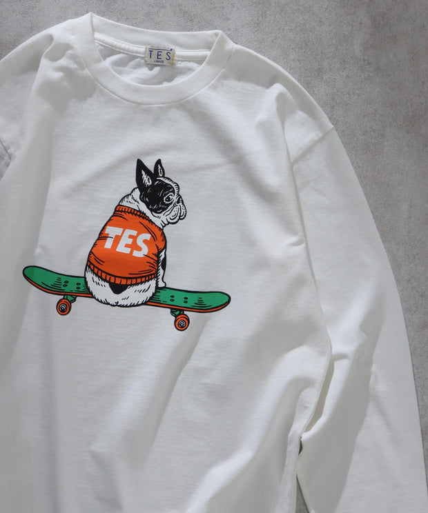 TES SKATE BUHI LONG SLEEVE T-SHIRT / ロンT – TES | THE ENDLESS SUMMER