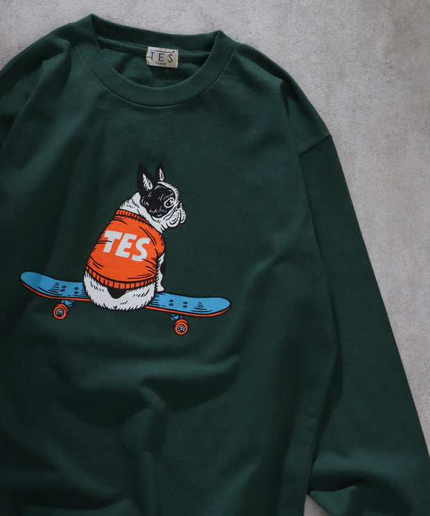 TES SKATE BUHI LONG SLEEVE T-SHIRT / ロンT – TES | THE ENDLESS SUMMER