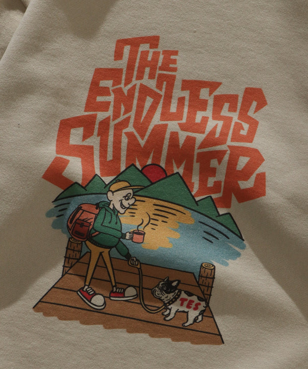 TES Mt SHASTA CAMP CREWNECK SWEAT / クルーネックスウェット