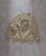 TES HUNTINGTON BARBER CREWNECK SWEAT / クルーネックスウェット
