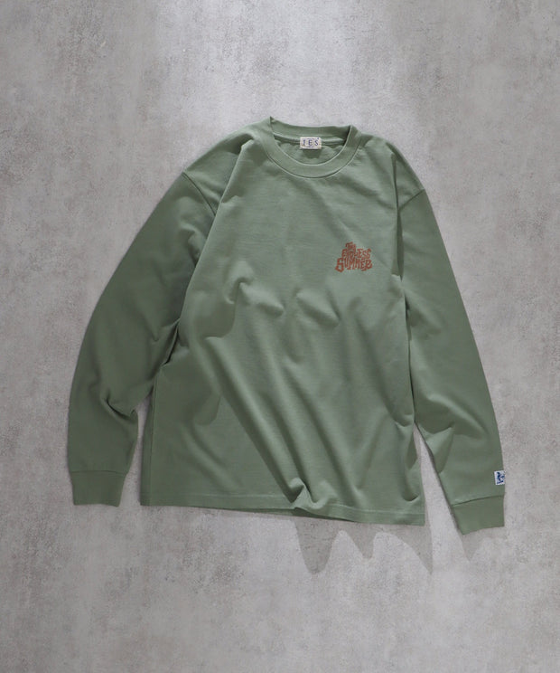 TES Mt SHASTA LONG SLEEVE T-SHIRT / ロンT