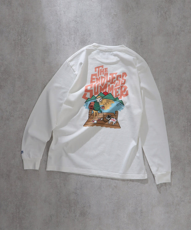 TES Mt SHASTA LONG SLEEVE T-SHIRT / ロンT