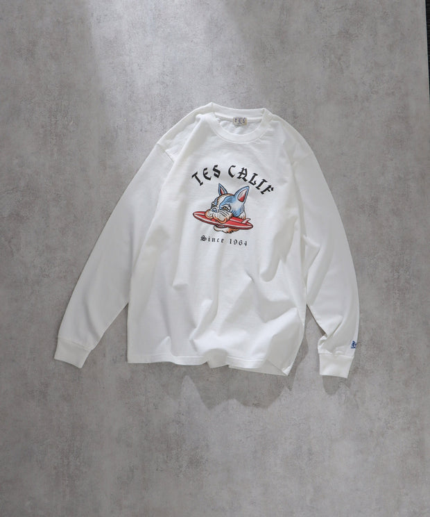 TES TATTO GRAPHIC LONG SLEEVE T-SHIRT / ロンT