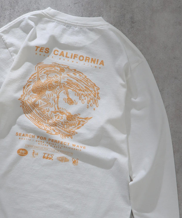 TES FILM POSTER LONG SLEEVE T-SHIRT / ロンT