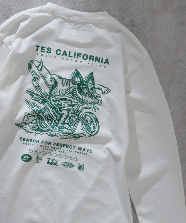 TES FILM POSTER LONG SLEEVE T-SHIRT / ロンT