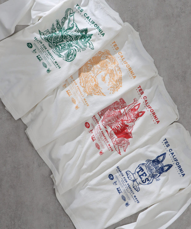 TES FILM POSTER LONG SLEEVE T-SHIRT / ロンT