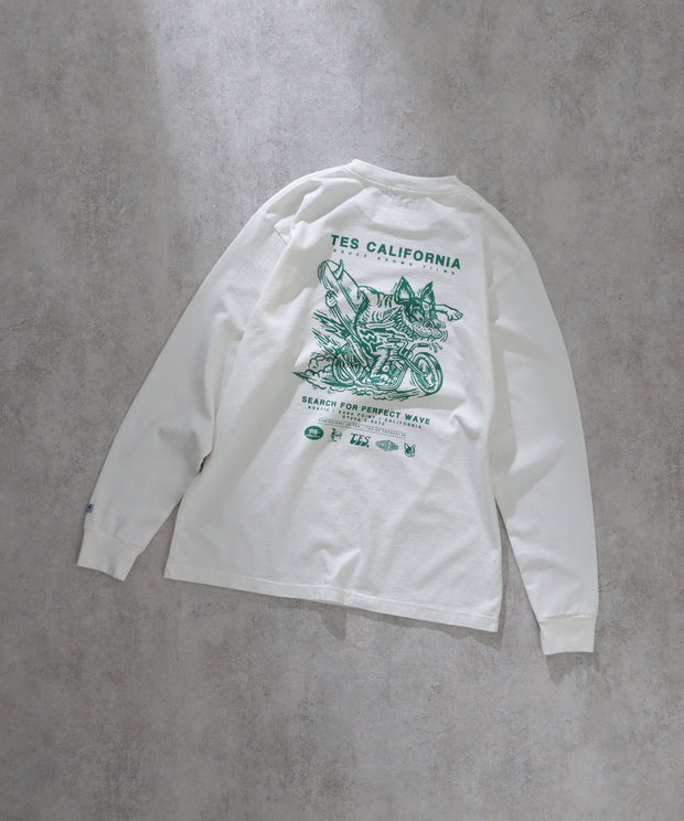 TES FILM POSTER LONG SLEEVE T-SHIRT / ロンT