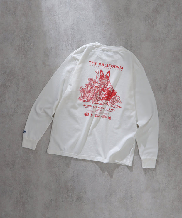 TES FILM POSTER LONG SLEEVE T-SHIRT / ロンT