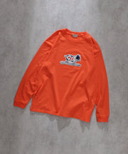 TES ORGANIC COTTON BUHI WAPPEN BIG LONG SLEEVE T-SHIRT / オーガニックコットンビッグロンT